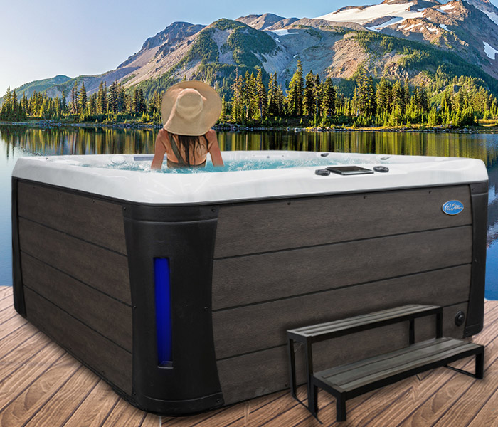 Calspas hot tub being used in a family setting - hot tubs spas for sale Woodbury