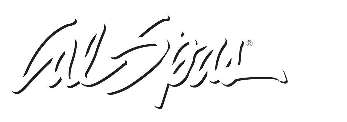 Calspas White logo Woodbury